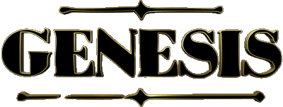 Genesis - Police de caractère Pop Rock Musique Multi Média 