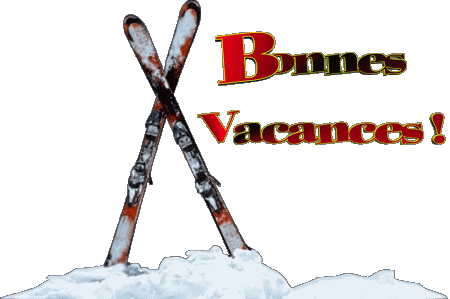 02 Bonnes Vacances Hiver French Messages 