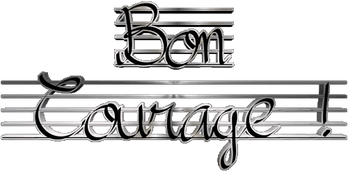 01 Bon Courage Francés Mensajes 