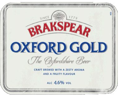 Oxford gold-Oxford gold Brakspear UK Birre Bevande 