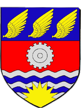 Blazon-Blazon AYTRE 17 Departments - Cities France Flags 