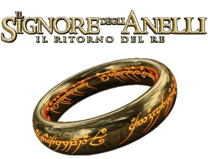 Italienisches Logo Die Ruckkehr des Konigs Der Herr der Ringe V International Multimedia 