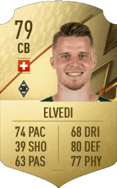 Nico Elvedi Suisse F I F A - Joueurs Cartes Jeux Vidéo Multi Média 