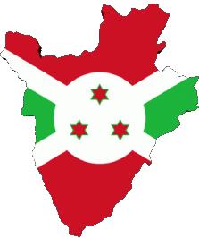 Various Burundi Africa Flags 