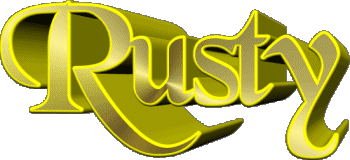Rusty R MASCULINO - UK - USA - IRL - AUS - NZ Nombre 