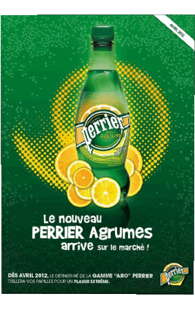 Perrier Retro Poster - Marken Humor -  Fun 