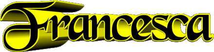 Francesca F WEIBLICH - Italien Vorname 