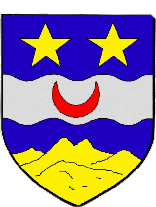 Blazon-Blazon SAINT CLAUDE 971 Departments - Cities France Flags 