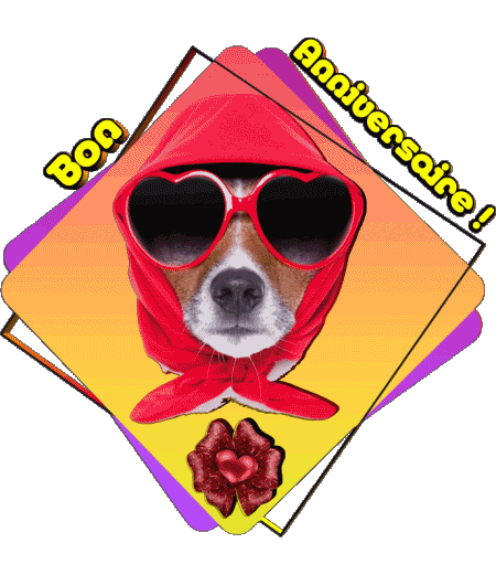 012 Animaux Bon Anniversaire Francés Mensajes 