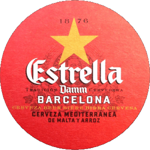 Estrella Damm España Cervezas Bebidas 