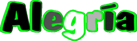 Alegría A WEIBLICH - Spanien Vorname 