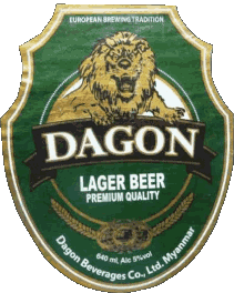 Dagon Birmania Cervezas Bebidas 