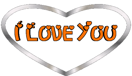 Cuore I Love You Inglese Messagi 