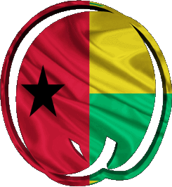Form 02 Guinea Bissau Afrika Fahnen 