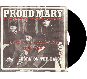 Proud Mary - Born on the Bayou-Proud Mary - Born on the Bayou Creedence Clearwater Revival Compilazione Internazionale anni '70 Musica Multimedia 