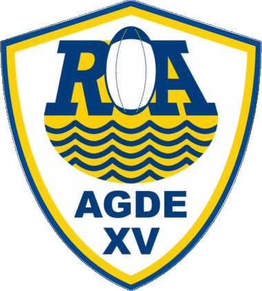 Olympique Agathois Dept 34 Rugby Club France Logo Sports 