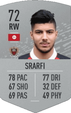 Bassem Srarfi Tunisia F I F A - Giocatori carte Videogiochi Multimedia 