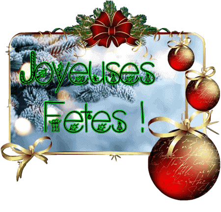 Serie 15 Joyeuses Fêtes (Noël) French Messages 