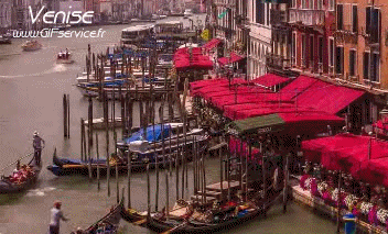 Italie - Venise Lieux -  TimeLapse Humour - Fun 