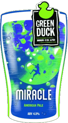 Miracle-Miracle Green Duck Royaume Uni Bières Boissons 