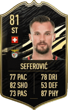 Haris Seferovic Schweiz F I F A - Karten Spieler Videospiele Multimedia 
