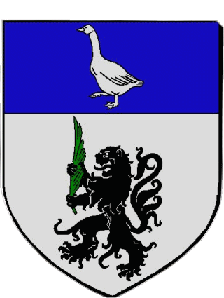 Blazon-Blazon ANCERVILLE 55 Abteilungen - Städte Frankreich Fahnen 