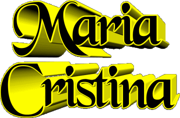 Maria Cristina M Zusammengesetzter WEIBLICH - Italien Vorname 