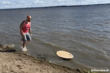 Stürze - Fail Skim board Sport Humor -  Fun 