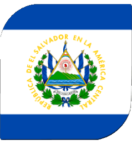 Platz Salvador Amerika Fahnen 