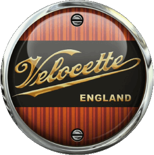 Logo Velocette MOTORCYCLES Transport 