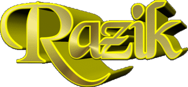 Razik R MASCULIN - Maghreb Musulman Prénoms 