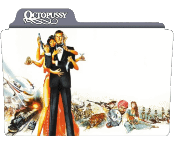 Icones Octopussy James Bond 007 Cinéma International Multi Média 
