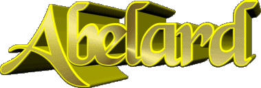 Abelard A MASCULINE - France First Names 