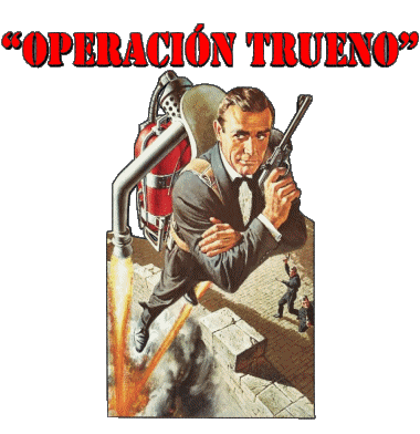 Spanisches Logo Feuerball James Bond 007 V International Multimedia 