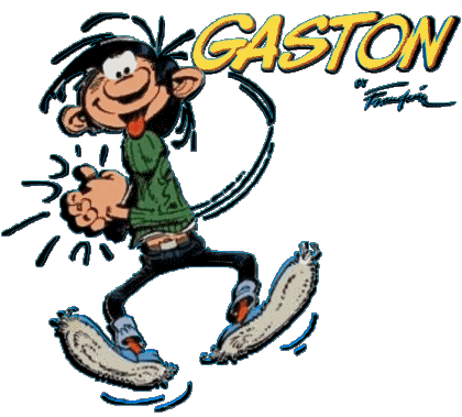 Gaston Lagaffe Comicstrip Multimedia 