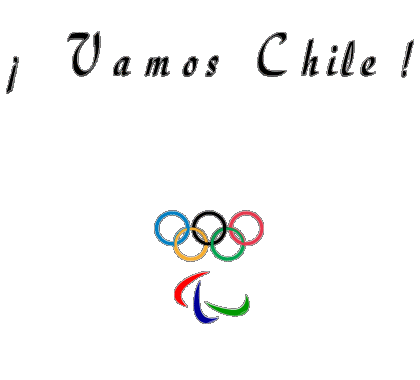 Juegos Olímpicos Vamos Chile Spanish Messages 