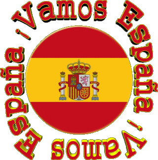 Bandera Vamos España Espagnol Messages 