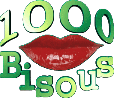 1000 Besos Francés Mensajes 