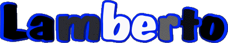 Lamberto L MANN - Italien Vorname 