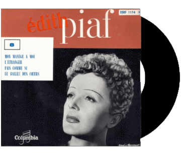 Mon manège à moi - L'étranger - Fais comme si - Le ballet des coeurs-Mon manège à moi - L'étranger - Fais comme si - Le ballet des coeurs Edith Piaf 60' Frankreich-Zusammenstellung Musik Multimedia 
