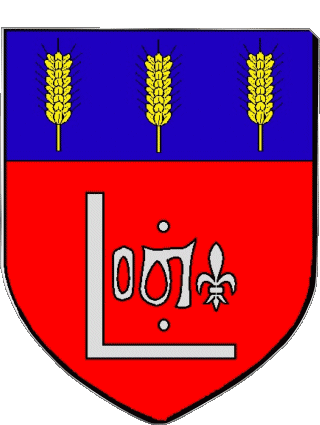 Blasón-Blasón LUISANT 28 Departments - Cities France Flags 