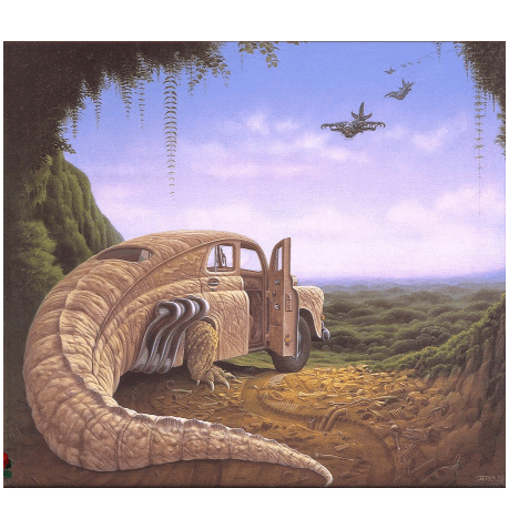 Jacek Yerka Künstler Maler Humor -  Fun 