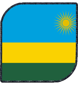 Plaza Ruanda África Banderas 