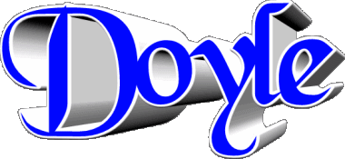 Doyle D MASCULINO - UK - USA - IRL - AUS - NZ Nombre 