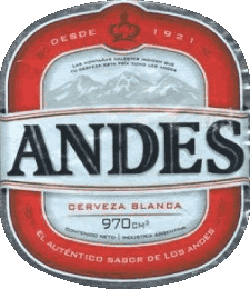Andes Cerveza Argentina Birre Bevande 