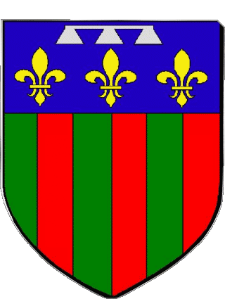 Wappen-Wappen FLEURY LES AUBRAIS 45 Abteilungen - Städte Frankreich Fahnen 