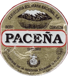 Paceña Bolivien Bier Getränke 