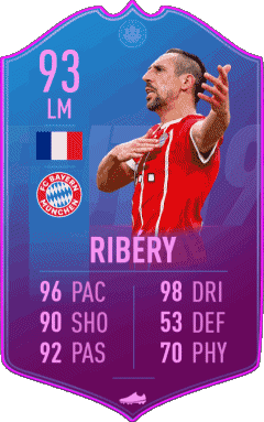 Franck Ribéry France F I F A - Card Players Video Games Multi Media 