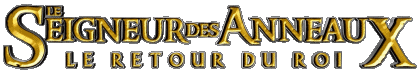 Logotipo Francés El Retorno del Rey El Señor de los Anillos Películas Internacional Multimedia 