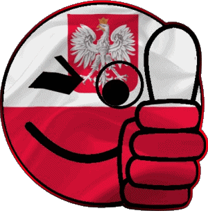 Faccina - OK Polonia Europa Bandiere 